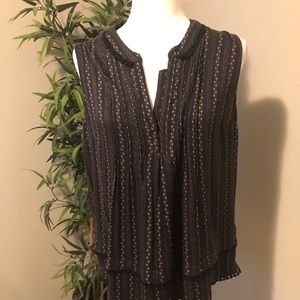 Tribal Jeans sleeveless blouse